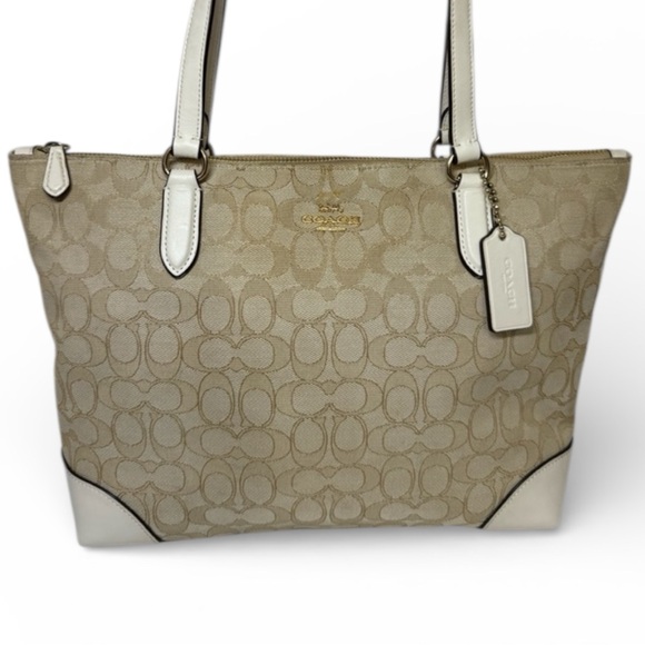 Coach City Zip Tote Shoulder Bag - Picture 2 of 11